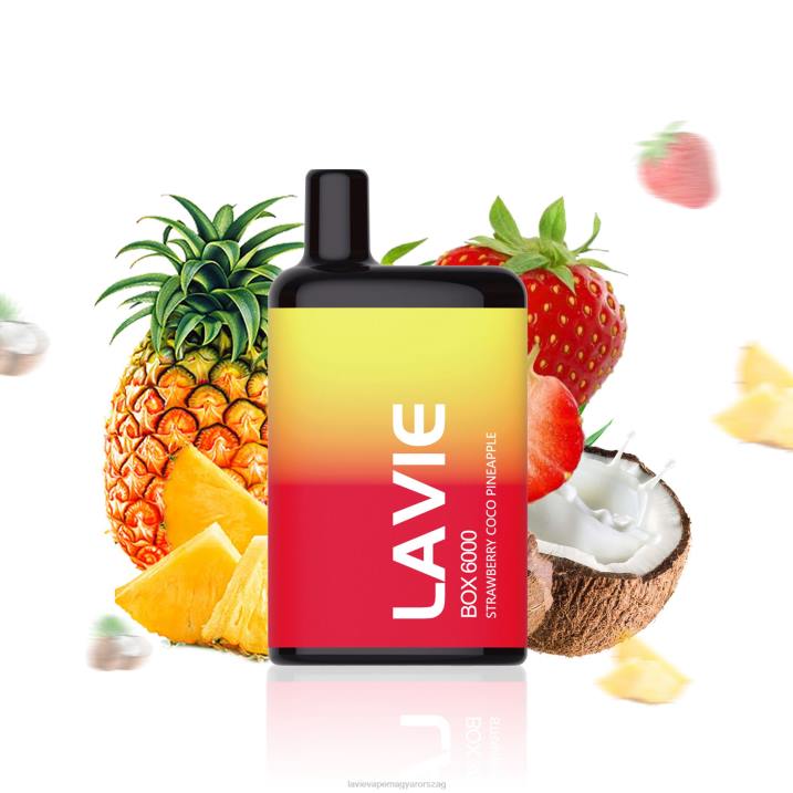 BJV0205 Lavie Vape Review | epres kókusz ananász LAVIE BOX 6000 fújás